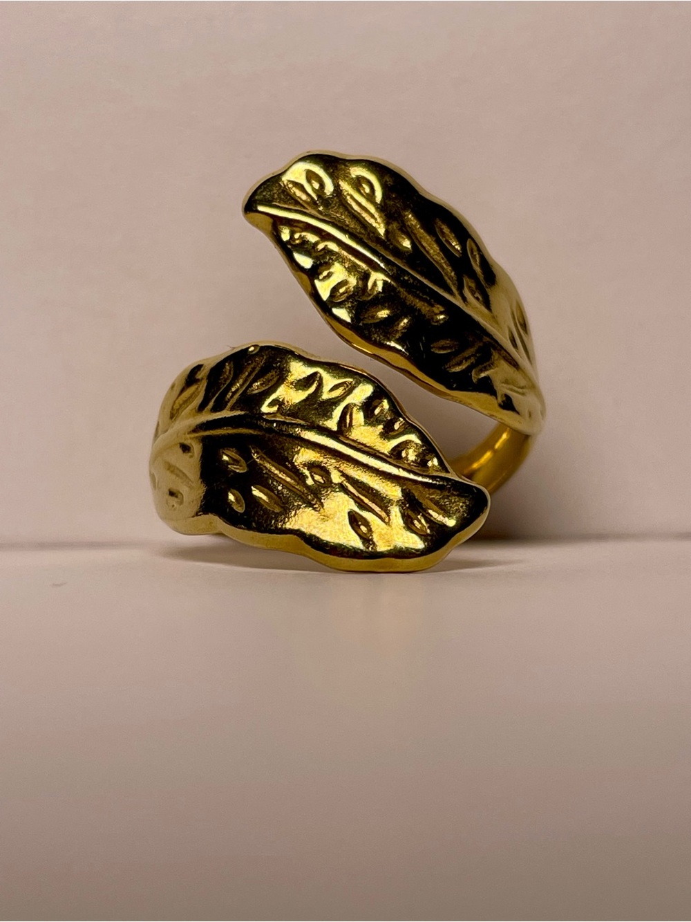 Gold Leaf Ring